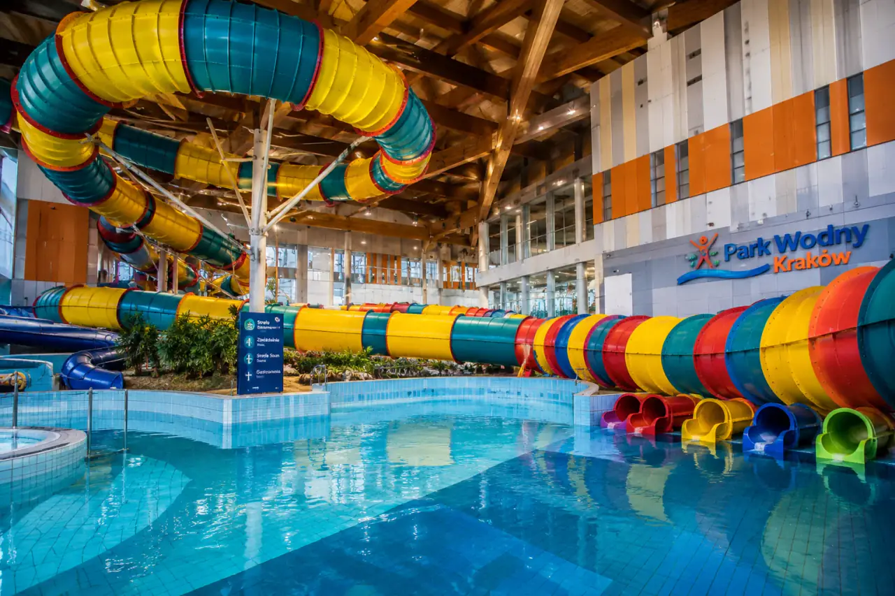 Attrazione acquatica per famiglie a Cracovia